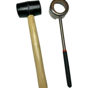 Coconut opener tool set
