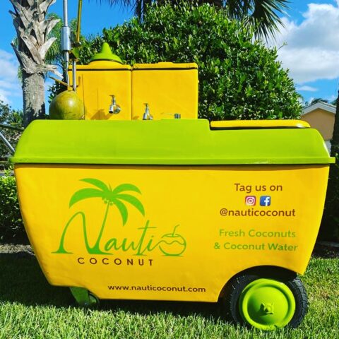Coconut Beverage Cart Services - Nauti Coconut
